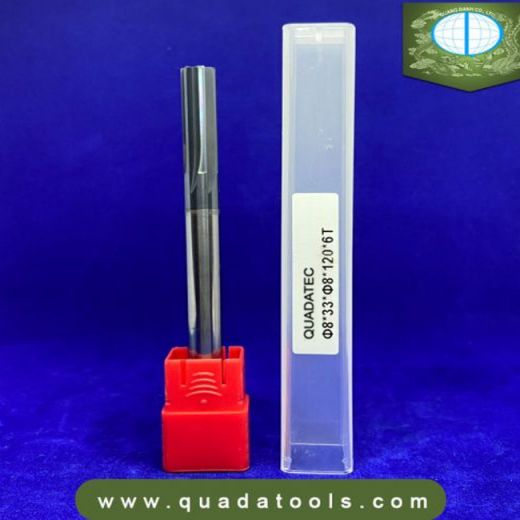 REAMER Quadatec Ø8 x 33 x Ø8 x 120 x 6T REAMER Quadatec Ø8 x 33 x Ø8 x 120 x 6T