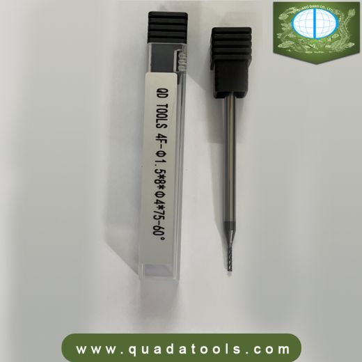 Dao phay ngón QD TOOLS 4F-Ø1.5 Dao phay ngón QD TOOLS 4F-Ø1.5