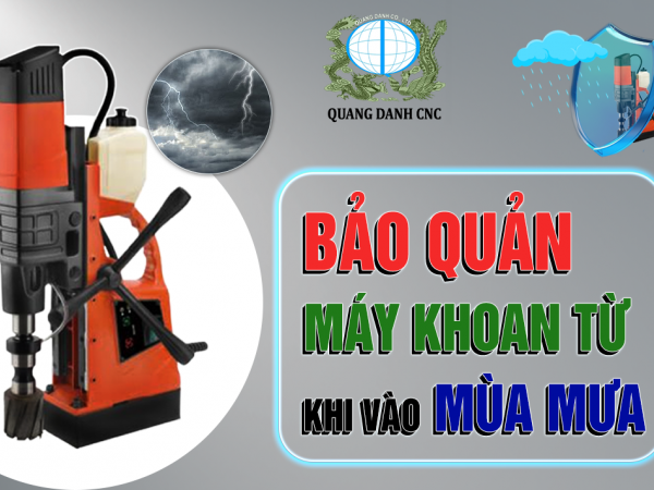 BẢO QUẢN MÁY KHOAN TỪ VÀO MÙA MƯA